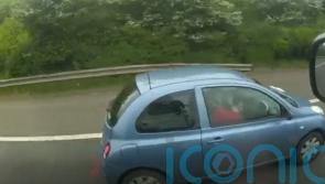 Woman applying make-up among unsafe motorway drivers caught on camera by police