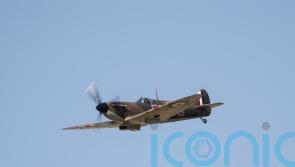 Spitfire crashes into field near RAF Coningsby
