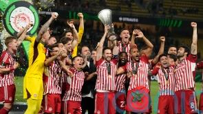 Olympiacos beat Fiorentina after extra time to win Europa Conference League