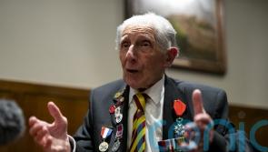 D-Day veteran describes ‘big adventure’ and a cup of tea after landing
