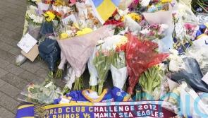 Friends and fans gather at stadium to pay tribute to ‘courageous’ Rob Burrow