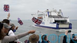 Crowds cheer as D-Day veterans set sail for France