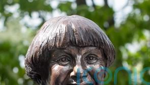 Statue of comedian Victoria Wood toppled by taxi in town centre collision