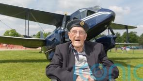 102-year-old RAF veteran flies again in 1930s plane