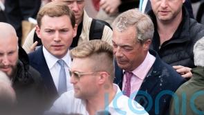 Woman charged with assault after milkshake thrown over Nigel Farage