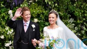 Duke and Duchess of Westminster thank wellwishers after wedding