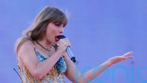 Taylor Swift congratulates newly engaged couple in Murrayfield crowd