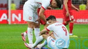 Poland captain Robert Lewandowski suffers injury scare ahead of Euro 2024