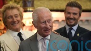 King celebrates foundation with David Beckham and Sir Rod Stewart