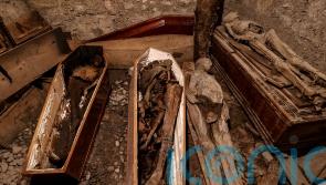 Photographs reveal extent of damage caused to mummies in church fire
