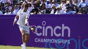 Cameron Norrie aced by big-serving Milos Raonic in first round at Queen’s