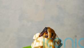 BBQ crumpets with charred pineapple and caramel dessert recipe