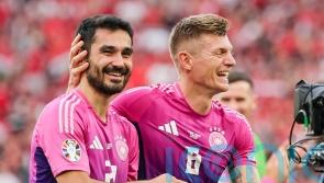 Germany reach last 16 as Scotland draw with Switzerland and Albania hold Croatia