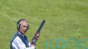 Nigel Farage enjoys clay pigeon shoot on campaign trail
