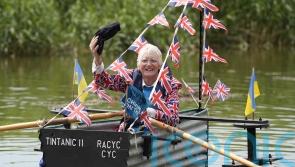 ‘Major Mick’ launches his fifth and final year of fundraising in Tintanic boat