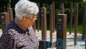 Tribute to First World War soldiers executed by British refurbished after flood