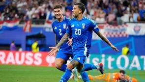 Italy score late equaliser against Croatia to advance to Euro 2024 last 16