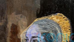 Artist behind portrait of late Queen depicts Harry and Meghan as historic royals
