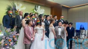 10 same-sex couples in Hong Kong married via video chat