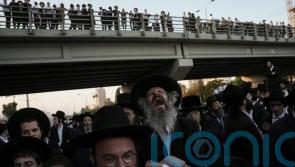 Ultra-Orthodox Jews protest against Israel’s military service ruling