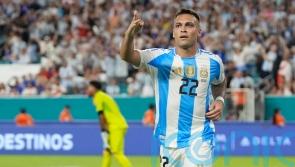 Lautaro Martinez double helps Argentina see off Peru 2-0 in Copa America