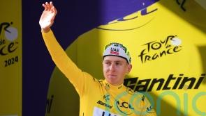 Tadej Pogacar takes yellow jersey as Kevin Vauquelin wins second stage