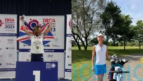 Ex-doctor diagnosed with rare eye condition is now Europe’s top female blind golfer after just two years
