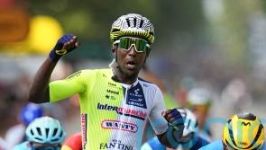 Biniam Girmay makes history as first black African to win a Tour de France stage
