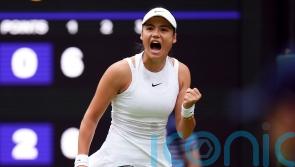 Emma Raducanu roars into round two at Wimbledon