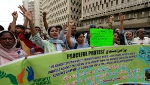 Dozens rally in Pakistan after Christian man sentenced to death for blasphemy