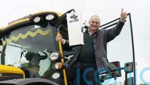 Ed Davey drives tractor in new Lib Dem stunt as he vows to knock down Blue Wall