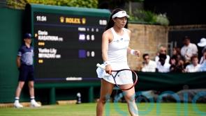 Wild card Lily Miyazaki beaten 6-0 6-0 at start of big day for British tennis