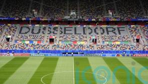Police make two arrests after ‘small pocket of disorder’ from fans in Dusseldorf