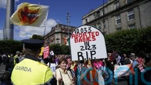 Rally takes place in Dublin over abortion services