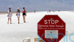 Hundreds of tourists drawn to Death Valley despite life-threatening heatwave