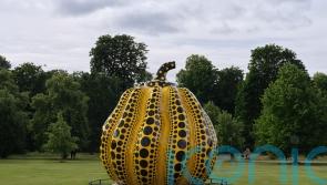 Serpentine unveils pumpkin sculpture by Yayoi Kusama in Kensington Gardens