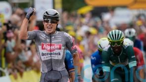 Jasper Philipsen sprints to first stage victory of this year’s Tour de France