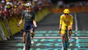 Jonas Vingegaard reels in Tadej Pogacar to win stage 11 of Tour de France
