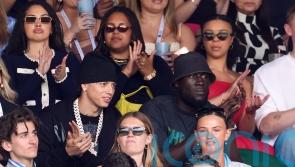 Stormzy, Charli XCX and Central Cee watch Wimbledon women’s semi-final