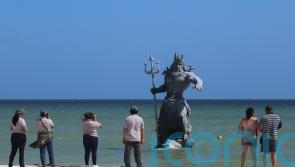 Mexico ‘cancels’ statue of Greek god Poseidon after dispute with local deity