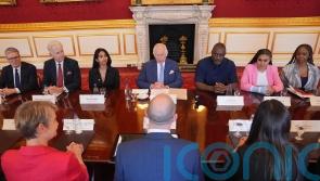 King, PM and Idris Elba host event for young people to discuss issues they face