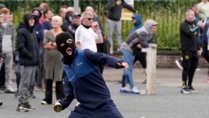 Harris condemns violent scenes as gardai attacked at anti-immigration protest