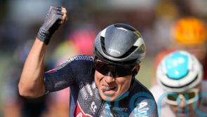 Jasper Philipsen wins sprint to Nimes as Biniam Girmay fall opens up points race