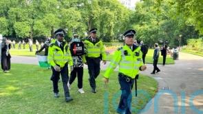 Protesters accused of planning to disrupt State Opening of Parliament arrested
