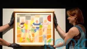 Art exhibition tells stories of 1924 Paris Olympics