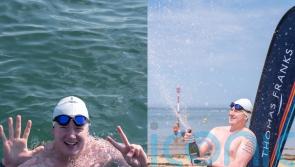 &lsquo;Dream come true&rsquo;: Explorer swims world&rsquo;s Seven Seas to honour late grandfather