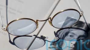 Blue-tinted glasses given by John Lennon to be auctioned with Abbey Road photos