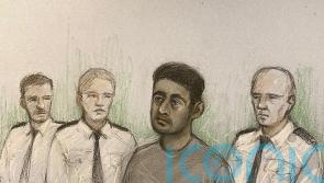 Man denies murdering his wife as she pushed their baby in a pram