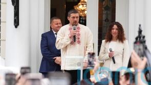 Oleksandr Usyk quotes Winston Churchill as he thanks Britain for Ukraine support