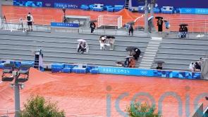 The Paris rain continues at Olympics as cyclists struggle and sports delayed